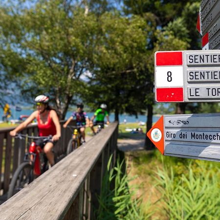 I Laghee Casette Breva E Tivano -Garden-Parking-Lake View - Bike Friendly Holiday House Colico Exterior foto